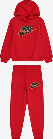 Nike Sportswear Joggingová souprava 'CLUB' – červená: přední strana