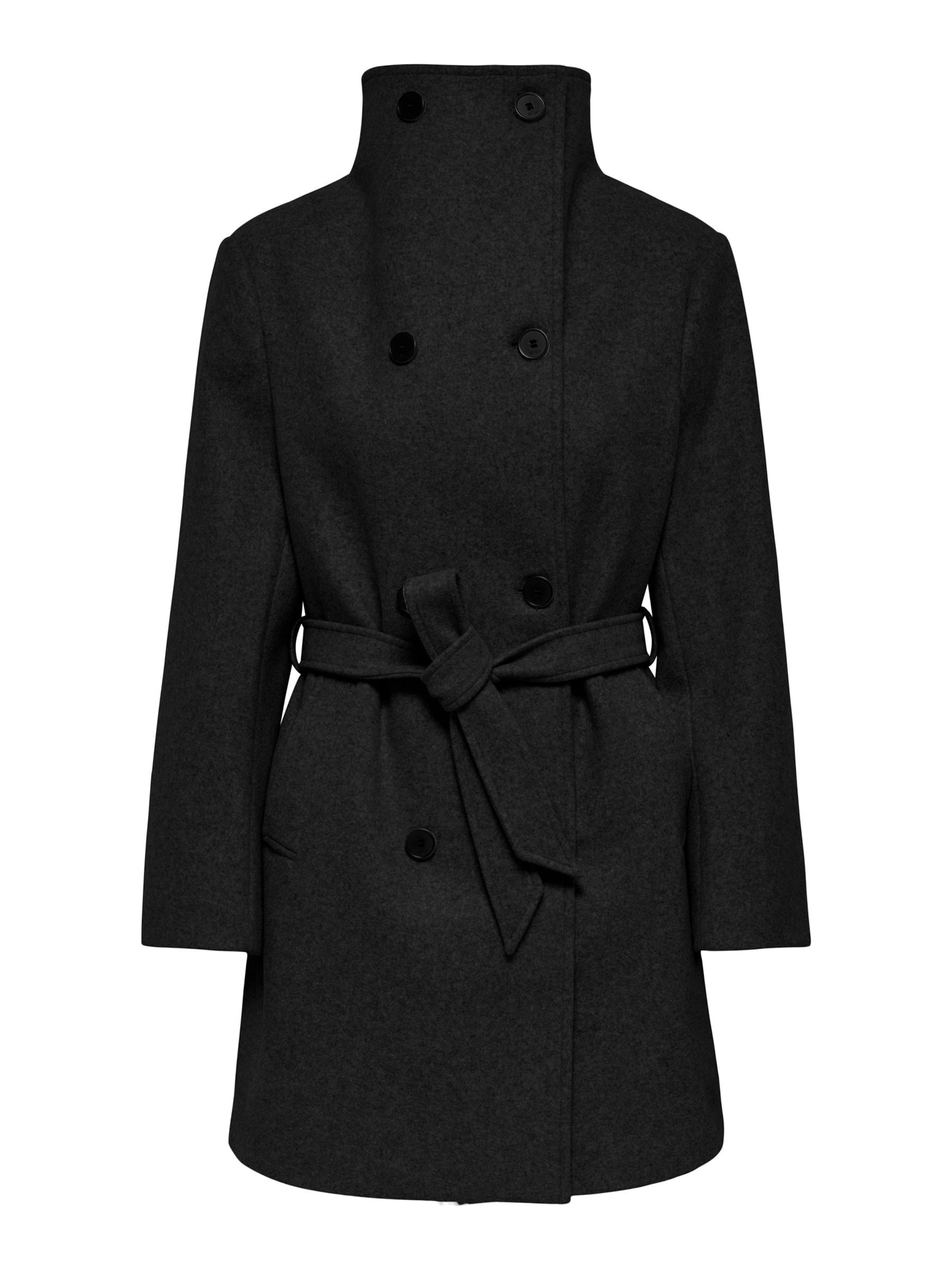 Cappotto di mezza stagione 'ONLEvie' di ONLY in nero: frontale