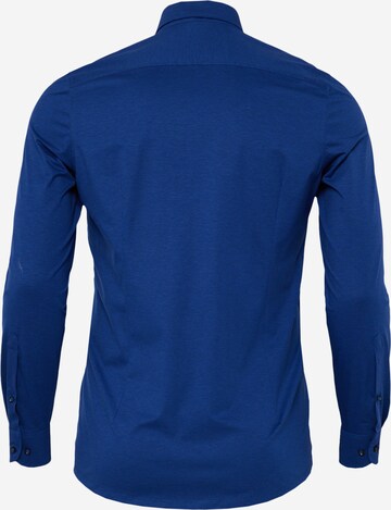 OLYMP Slim fit Zakelijk overhemd in Blauw