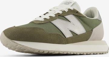 Baskets basses '237' new balance en vert : devant