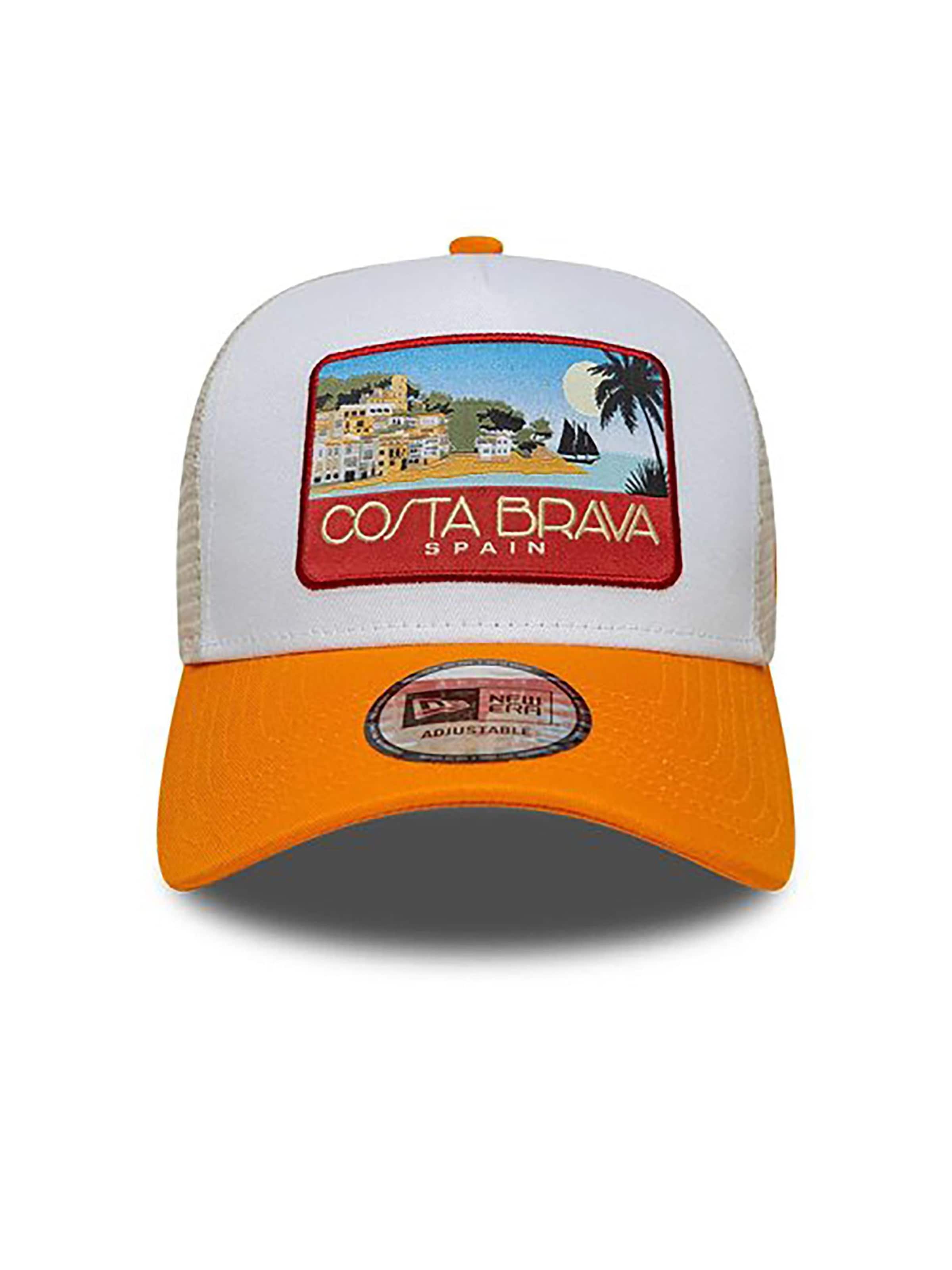 NEW ERA Cap '9FORTY Trucker Cap Location' in Mixed colors: front