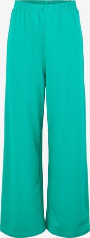 Wide Leg Pantalon 'Vienna' PIECES en vert : devant