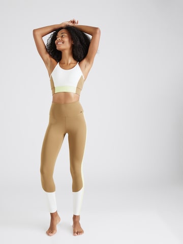 Athlecia Regular Workout Pants 'Sukey' in Brown