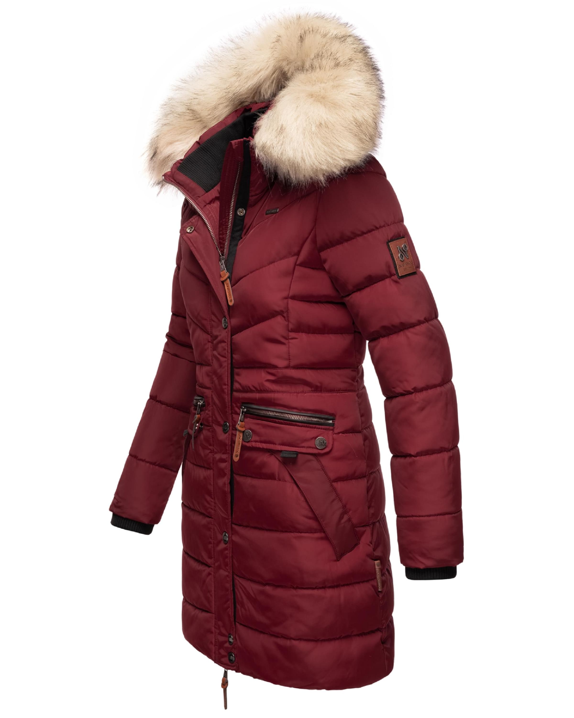 Manteau d’hiver 'Paula' NAVAHOO en rouge