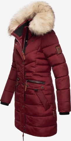 NAVAHOO Płaszcz zimowy 'Paula' w kolorze czerwony