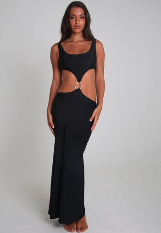 Moda Minx Beach dress in Black: front