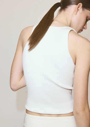 Tops en tricot 'LANITA' MANGO en beige