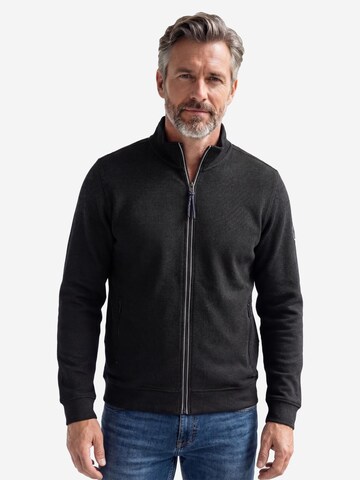 LERROS Zip-Up Hoodie 'Basic' in Black