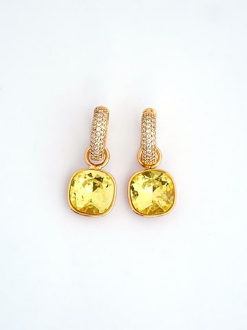 Secret Stones Ohrringe '2in1 perfect earrings' in Gelb
