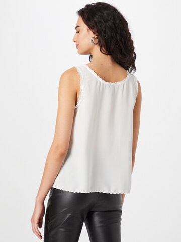 PIECES - Top 'Vera' en blanco