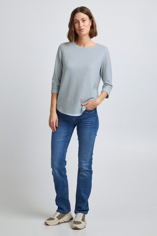 Fransa Sweatshirt 'FREMAJACQ' in Blau