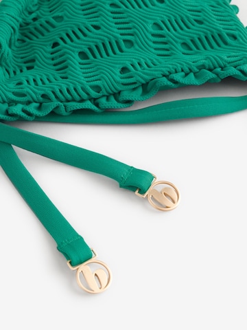 Triangolo Top per bikini di B by Ted Baker in verde