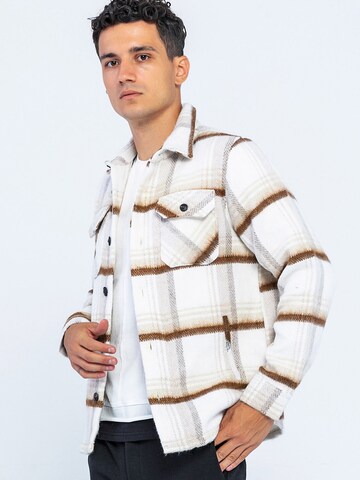 Ron Tomson Regular fit Between-Season Jacket in White