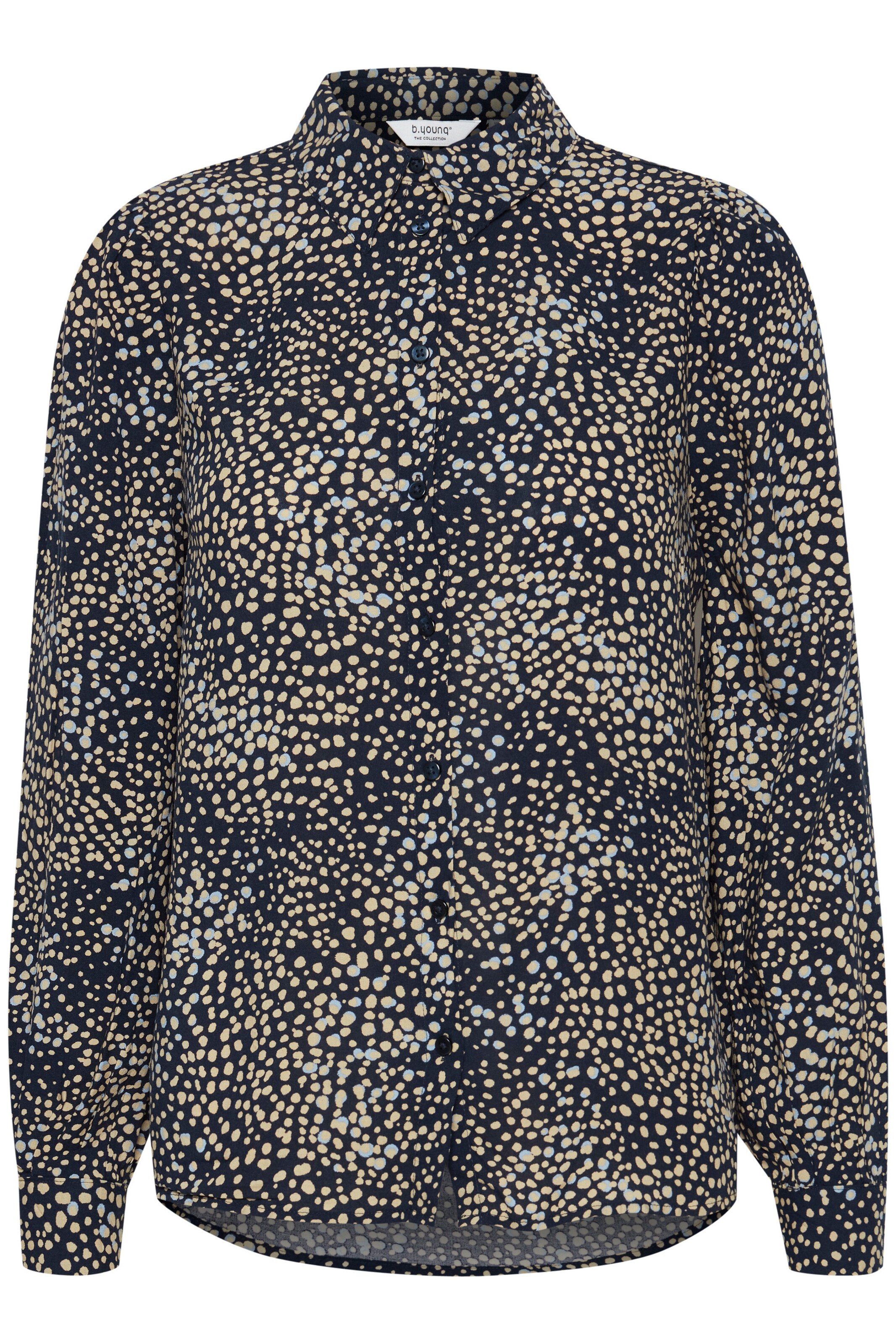 b.young Bluse 'BYJosa' in Blau: Vorderseite