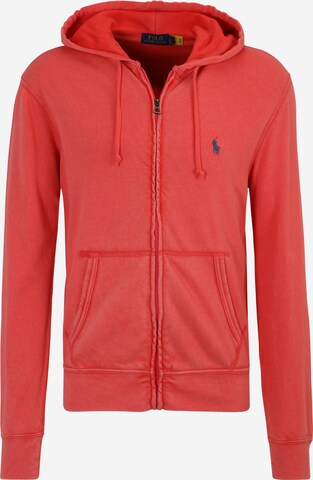 Polo Ralph Lauren Sweatvest in Rood: voorkant