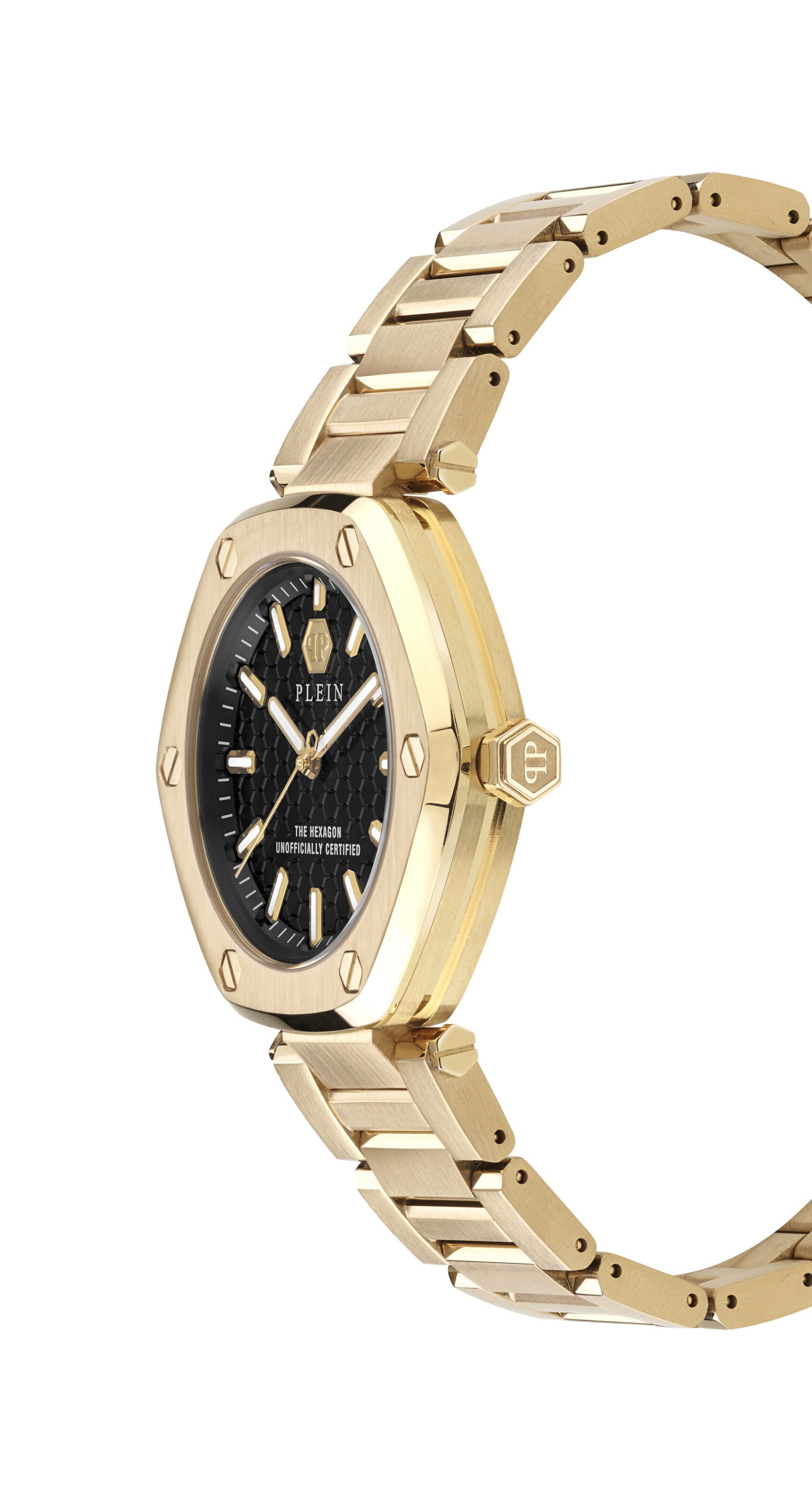 Orologio analogico 'The Hexagon' di Philipp Plein Watches in oro