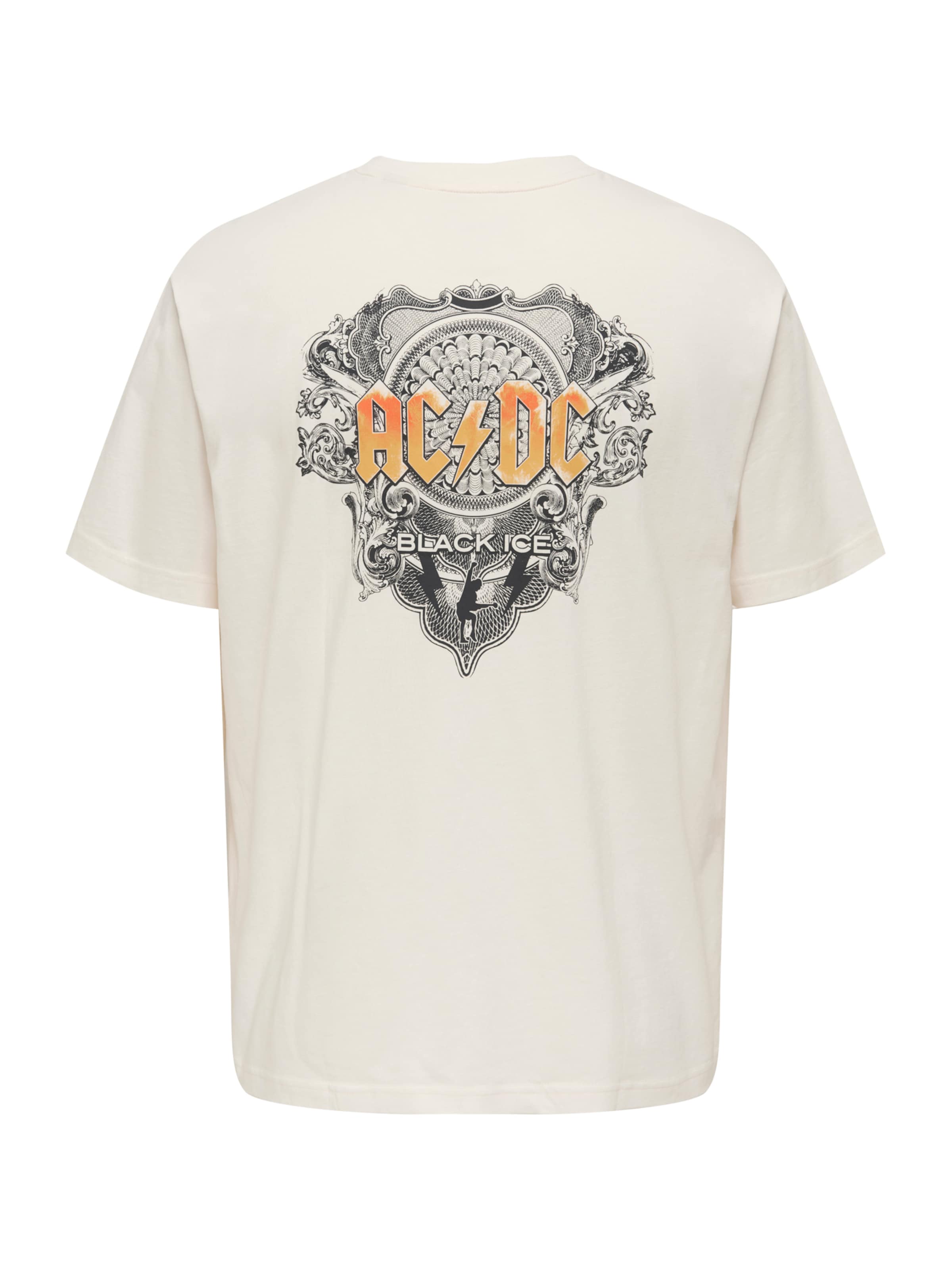 Tricou 'ONSACDC' de la Only & Sons pe bej