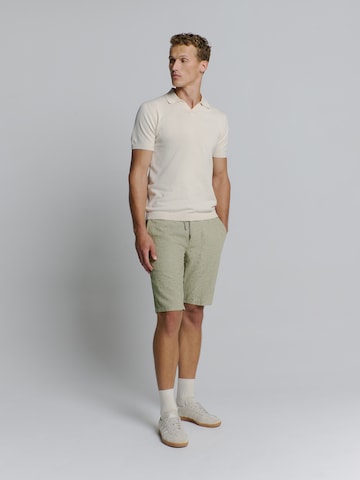 Regular Pantalon No Excess en vert