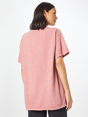 Nasty Gal Oversized shirt in Pink