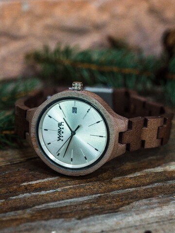 Wave Hawaii Analog Watch ' Grauer Ahorn ' in Beige