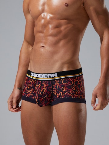 SEOBEAN Boxershorts 'Love'‌‌‌‌‌ in Braun