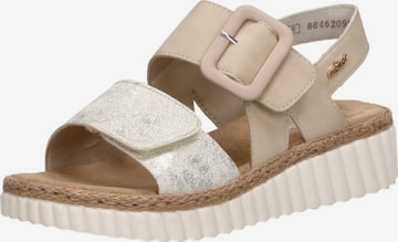 Rieker Sandal in Beige: front