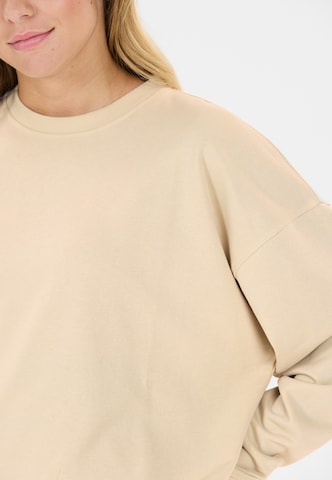 Athlecia Sweatshirt 'Crecy' in Beige