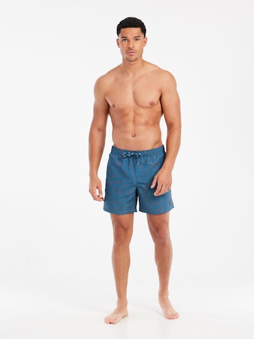 PROTEST Zwemshorts 'PRTJuan' in Blauw
