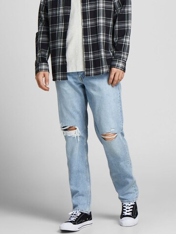 JACK & JONES Loosefit Jeans 'Chris' i blå: forside