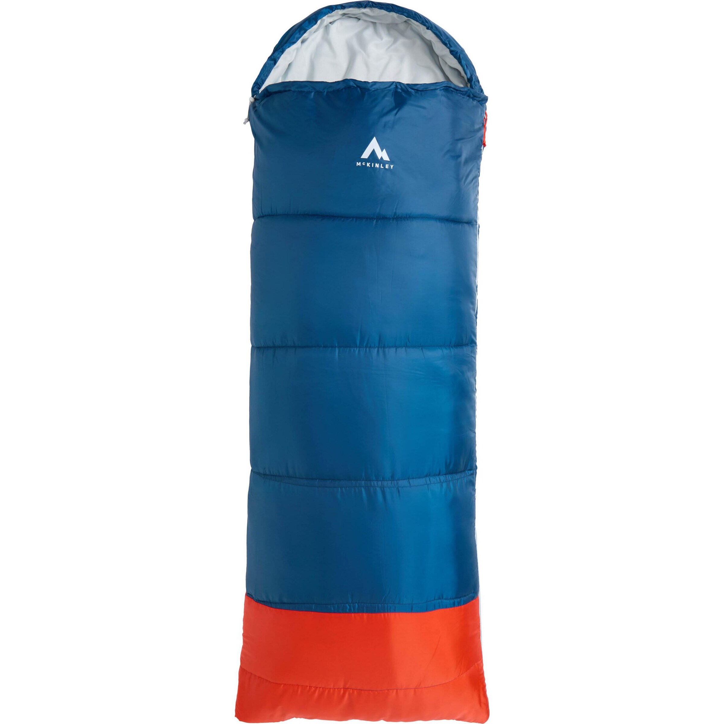 MCKINLEY Sleeping Bag 'SoftNest' in Blue: front