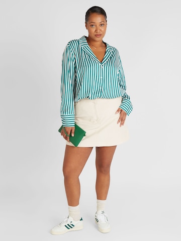 Tommy Hilfiger Curve Blouse in Green