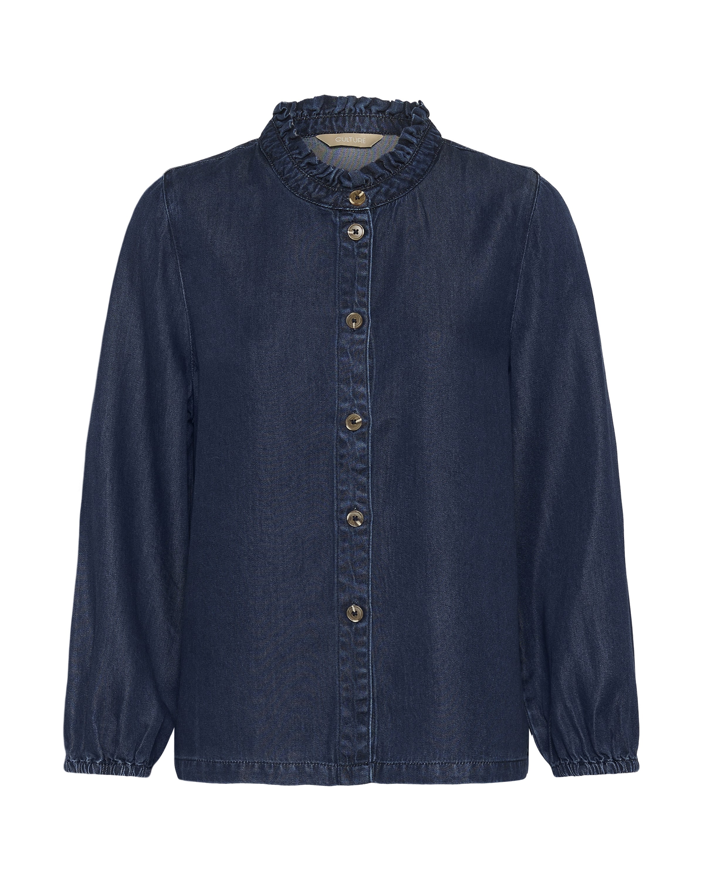 T-shirt CULTURE en bleu : devant