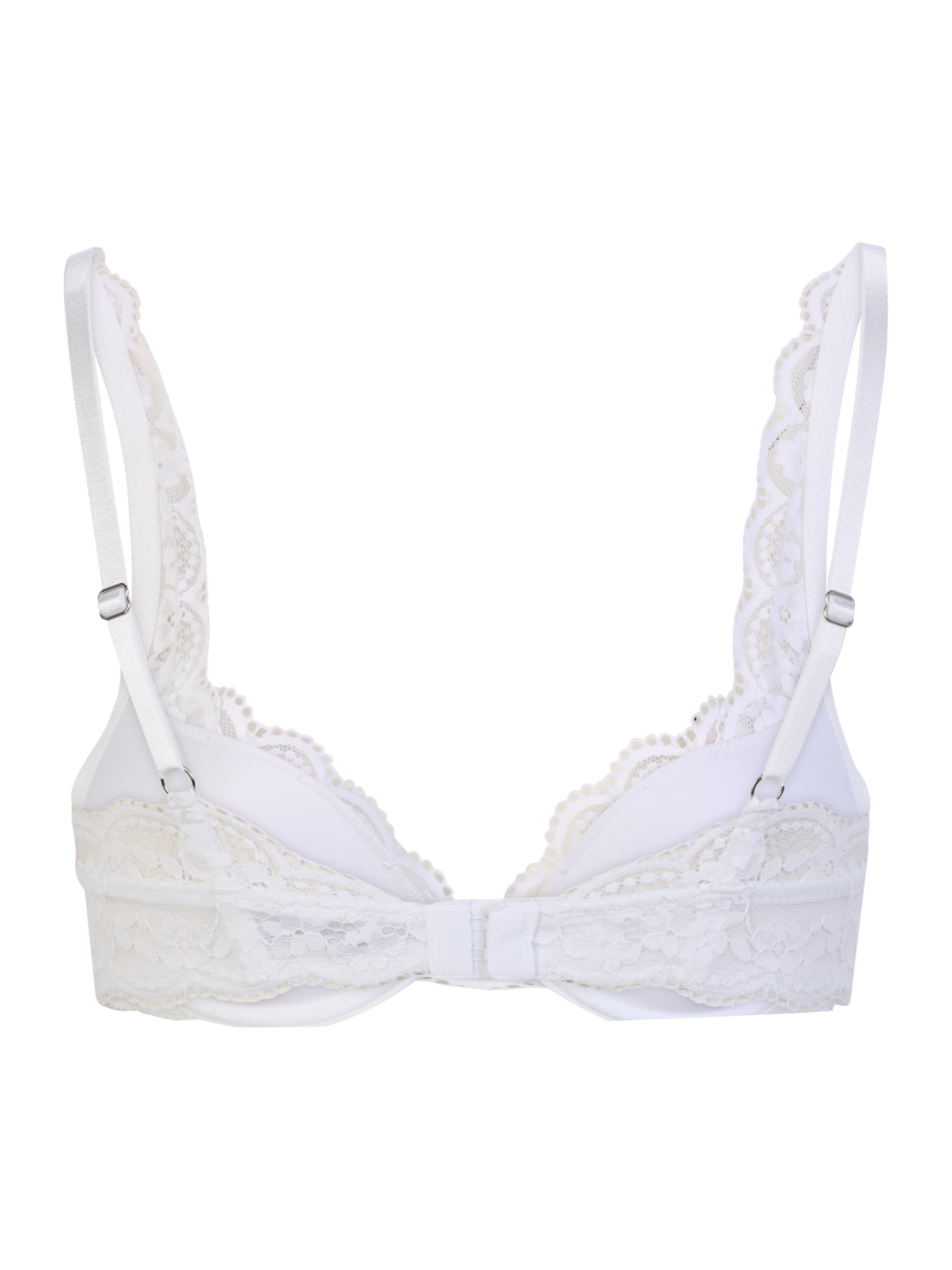 Push-up Soutien-gorge 'Malva Iris' Lindex en blanc