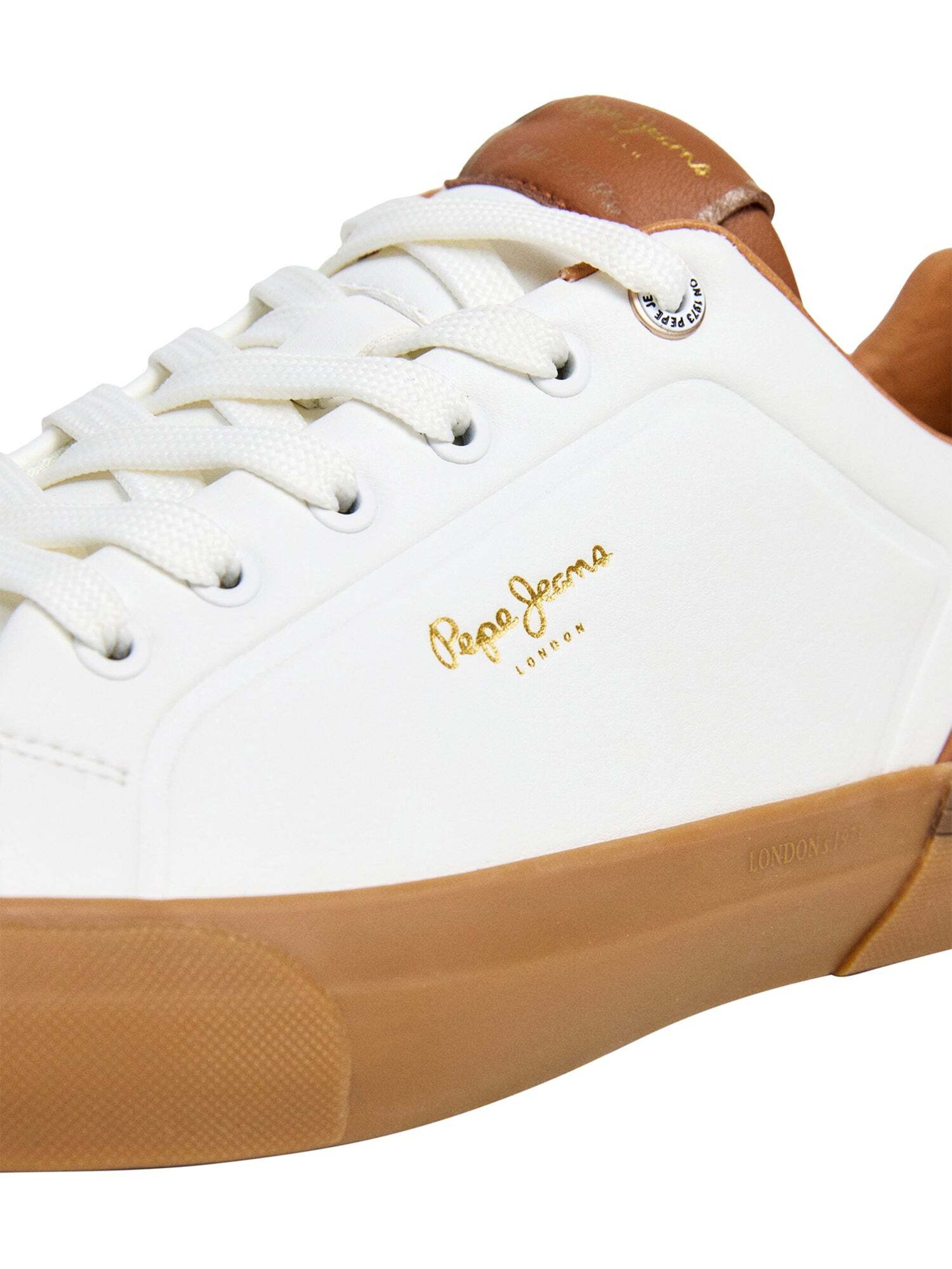 Sneaker bassa 'Kenton Once' di Pepe Jeans in bianco