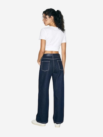 Bianco Lucci Wide Leg Hose 'Hose'‌ in Blau