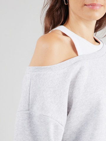 Sweat-shirt 'ONLRHINA' ONLY en gris