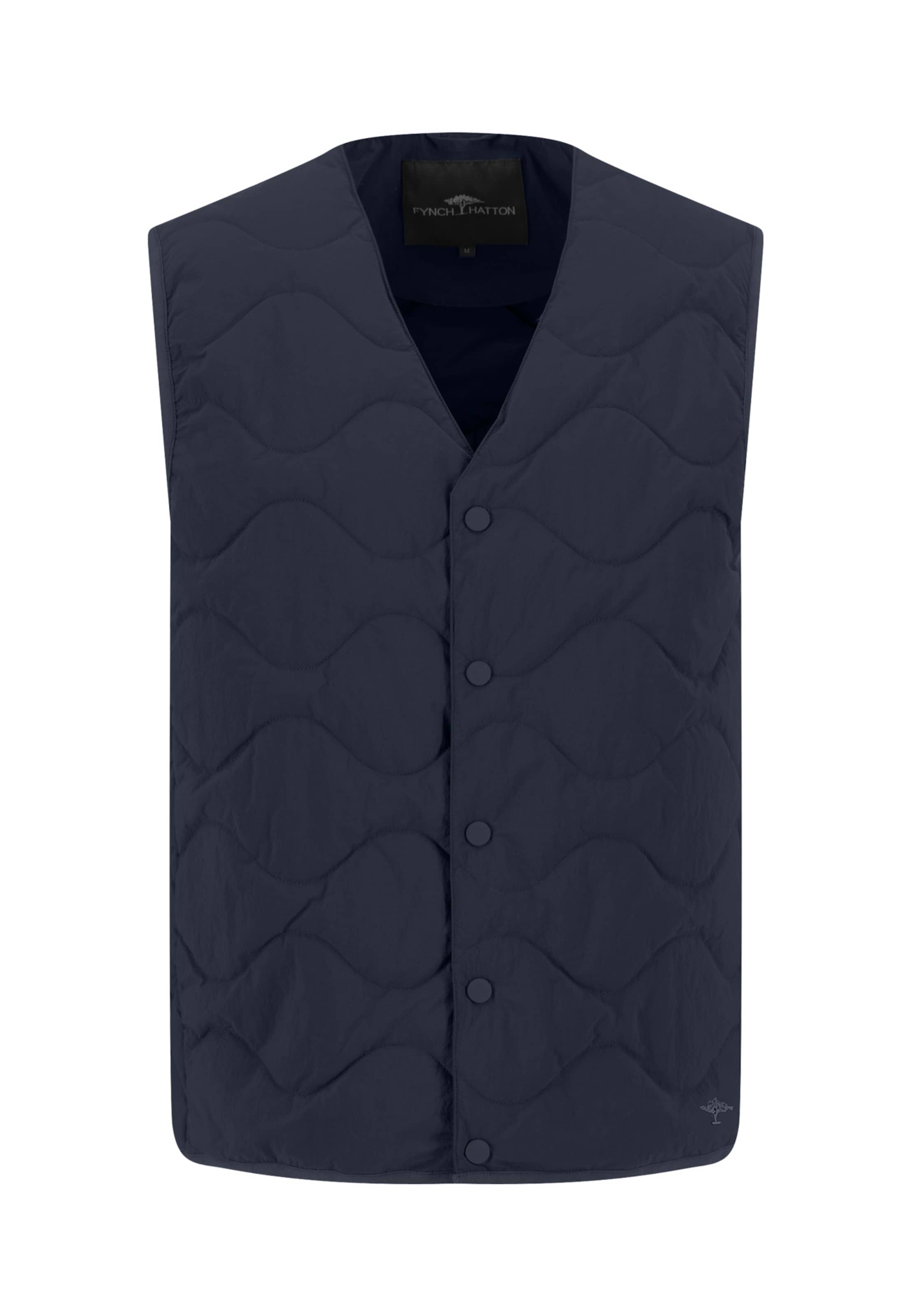 FYNCH-HATTON Vest in Blue: front