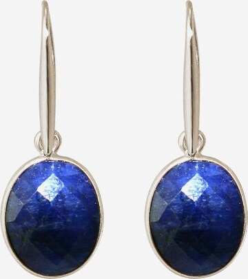 Boucles d'oreilles Gemshine en argent : devant