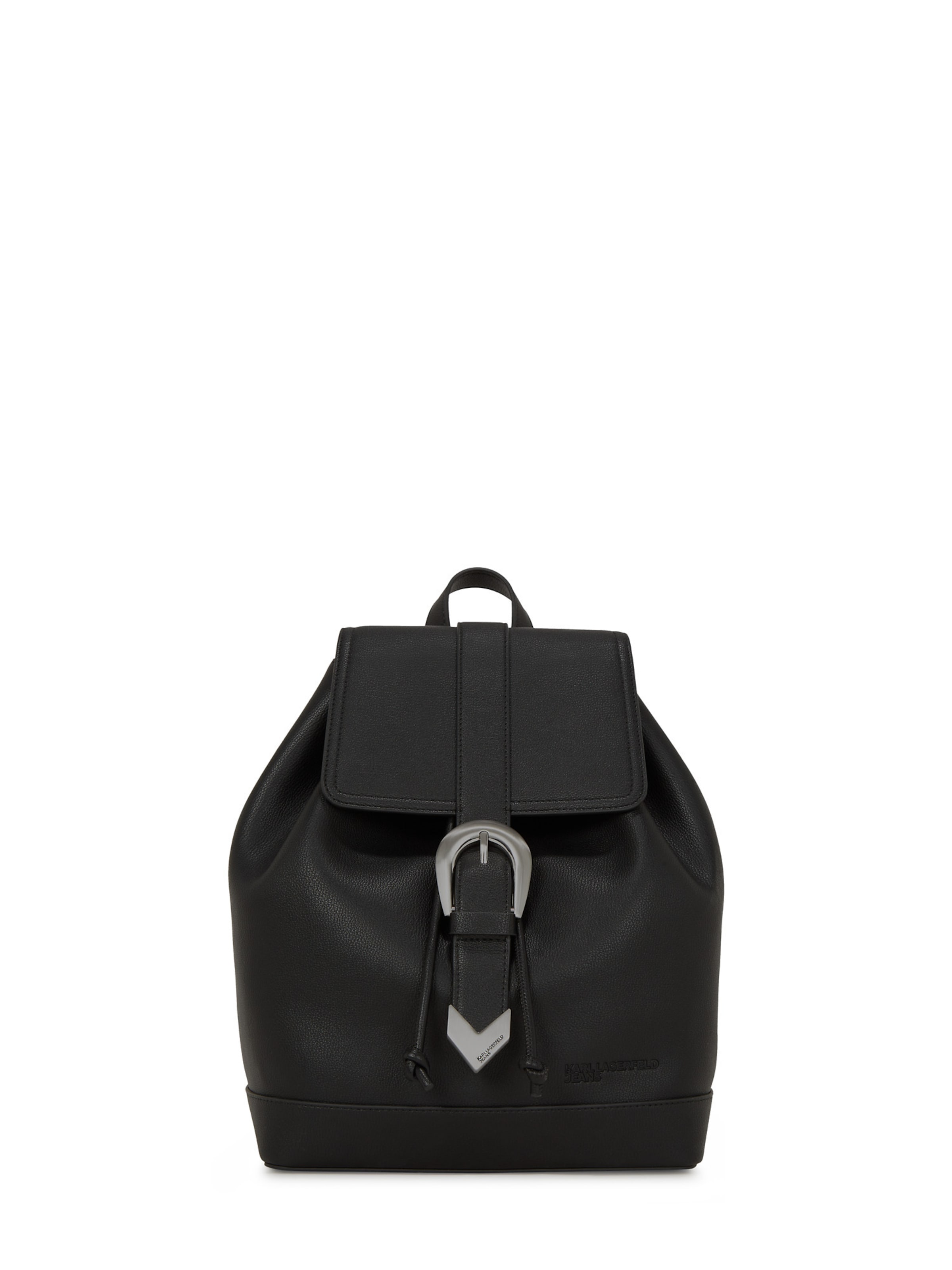 melns KARL LAGERFELD JEANS Mugursoma: no priekšpuses