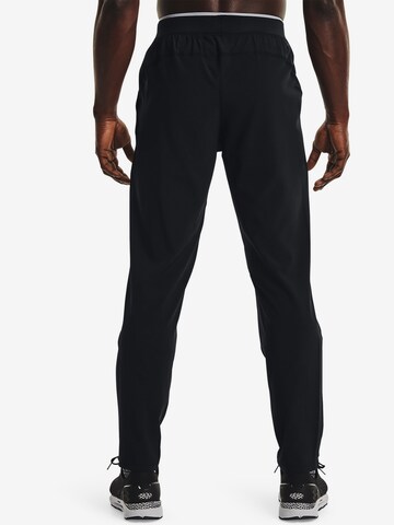 UNDER ARMOUR Regular Sportbroek 'Storm Run' in Zwart