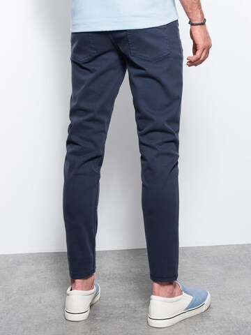 Regular Pantalon chino 'P1059' Ombre en bleu