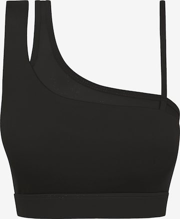 Born Living Yoga Sporttop 'Karma' in Zwart: voorkant