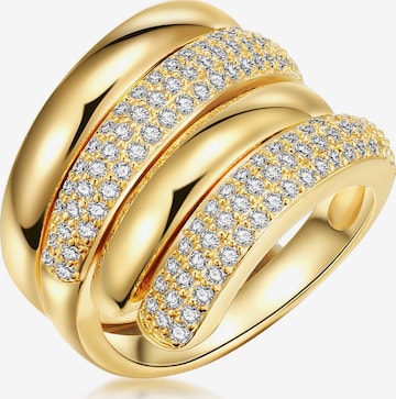 Lulu & Jane Ring in Gold: Vorderseite