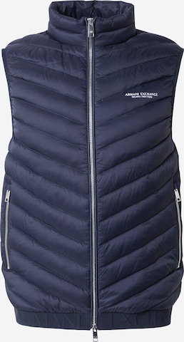 Gilet di ARMANI EXCHANGE in blu: frontale