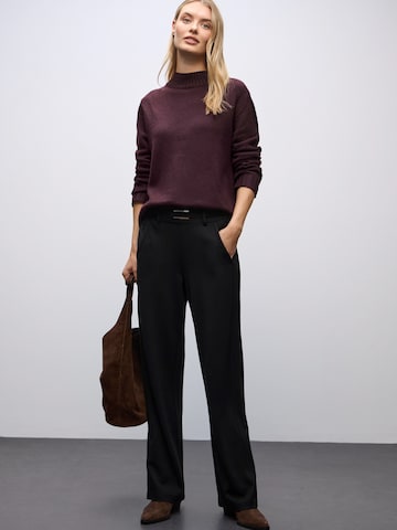 STREET ONE Sweter w kolorze fioletowy