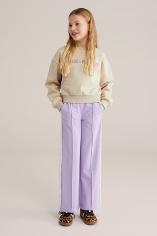 WE Fashion Sweatshirt in Beige