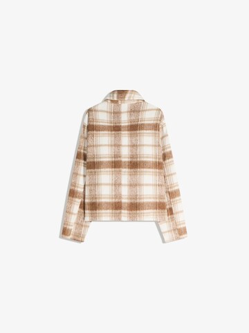 Bershka Tussenjas in Bruin