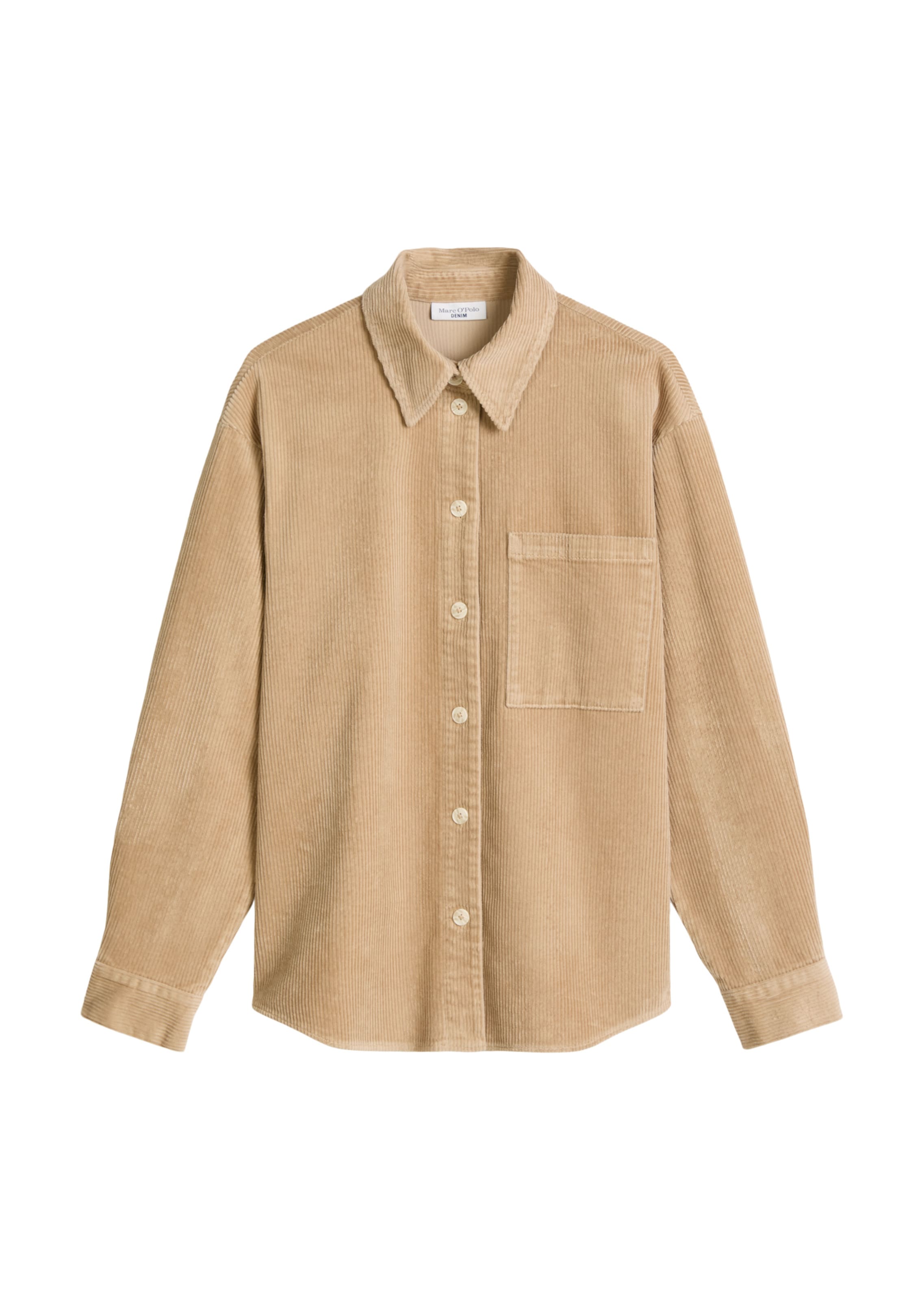 Chemisier Marc O'Polo DENIM en beige : devant