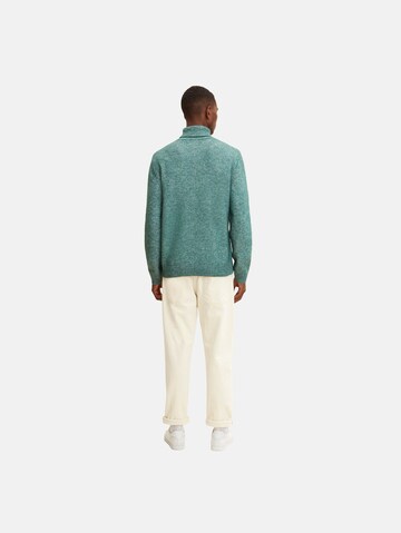 TOM TAILOR Sweater in Green