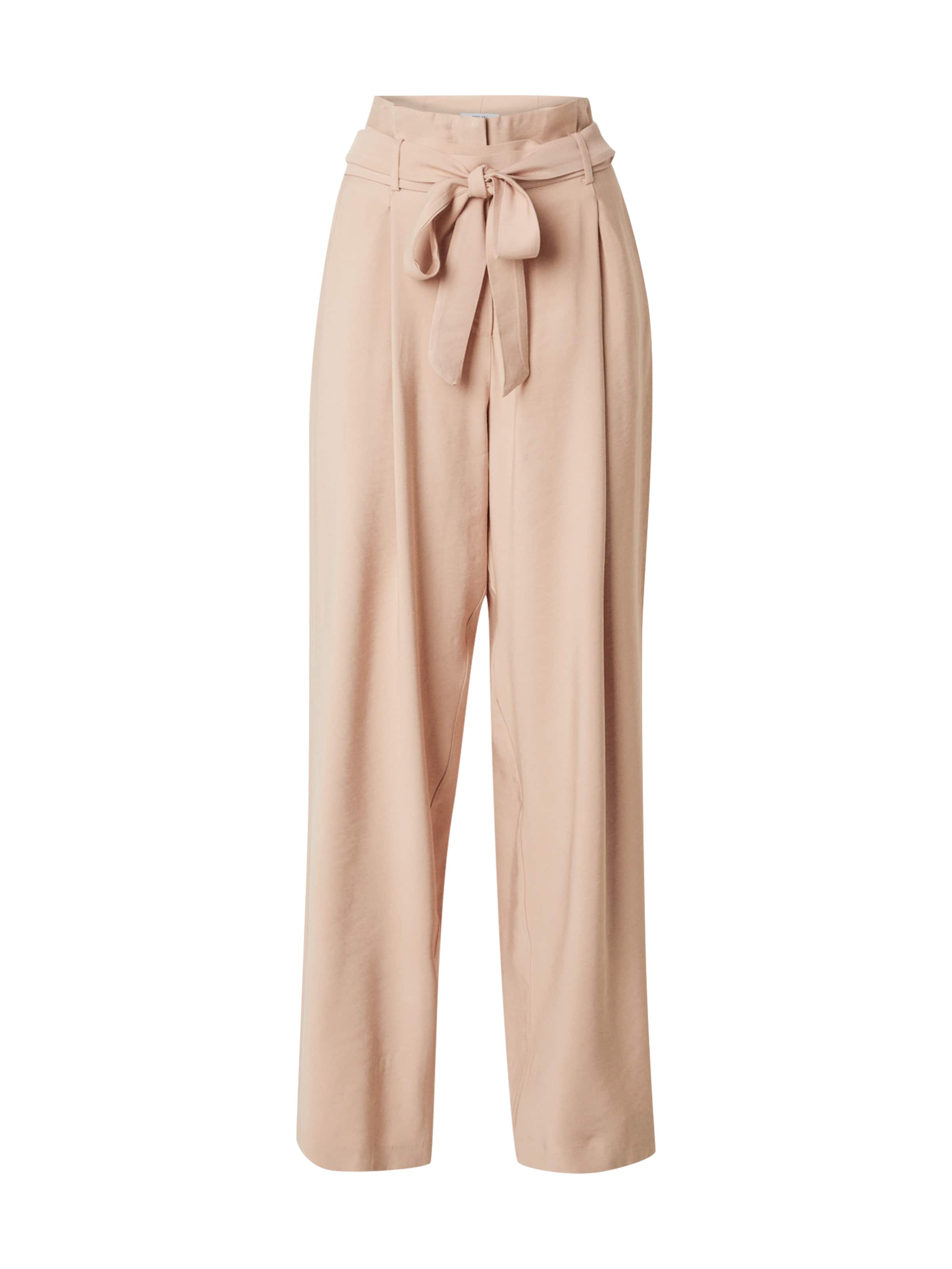 Pantalon à pince ABOUT YOU en beige : devant